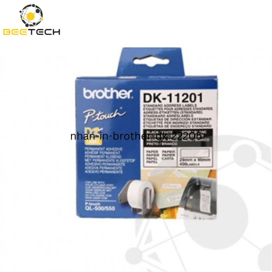 Nhãn in Brother DK-22205